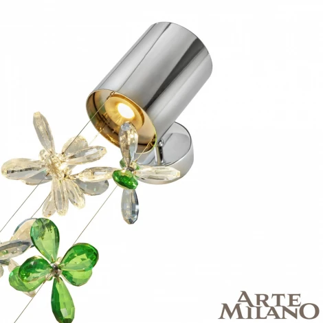 Спот Arte Milano 1952B.D90.H600.LED Ni (220V, подвески, цветы)