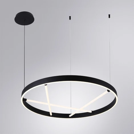 Подвесной светильник Arte Lamp Ricco A1874SP-45BK (LED, 220V, на тросе, круглые)