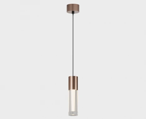 Подвесной светильник Italline IT014-0204 rose gold (LED, 220V, на проводе, круглые)