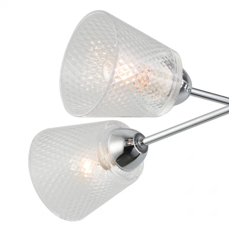 Потолочная люстра на штанге Escada Amarant 1104/4P E14*60W Chrome