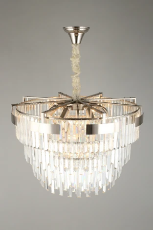 Подвесная люстра каскадная Aployt Mariz APL.813.03.15 (220V, хрусталь, на цепи)