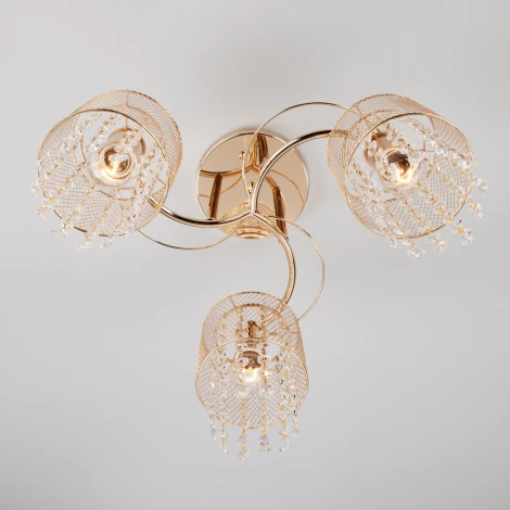 Потолочная люстра Eurosvet Bonnie 30137/3 золото (220V)