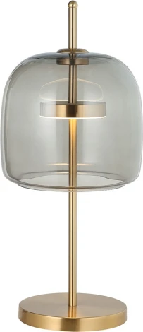 Настольная лампа Kink Light Розия 07715-T,20(16) бронза/серый Led 6W (220V, выключатель)