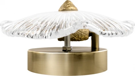 Настенный светильник Loft It Bloom 10352W/A AB (220V, выключатель, цветы)