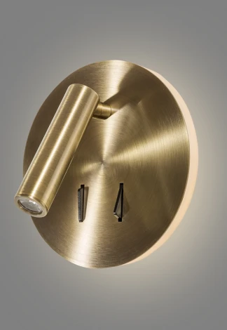 Бра для чтения Crystal Lux CLT 223 223W BZ (LED, 220V, выключатель)