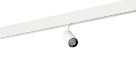 Трековый светильник низковольтный светодиодный Donolux Alpha DL20295NW10WBBND 10Вт 48V 865Лм 4000К недиммируемый белый, черный