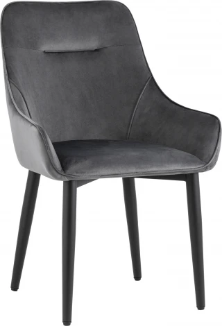 Стул Диана велюр серый 4 шт Stool Group (арт.УТ000037413)