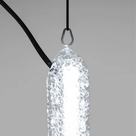 Светодиодная снежинка "Московская" диаметр 0,3м, акрил, белая 24B, IP65 Laitcom DC-30-24V