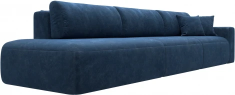 Диван прямой Лига-036 НПБ Модерн Лонг подлокотник справа Лига Диванов (Велюр) арт.127687