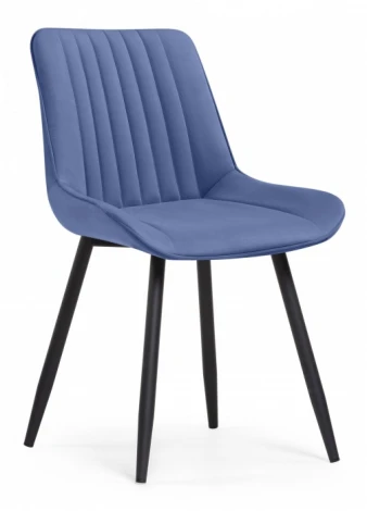 Обеденный стул Notta Седа Вейв (Металл, Велюр/Черный) арт.619159