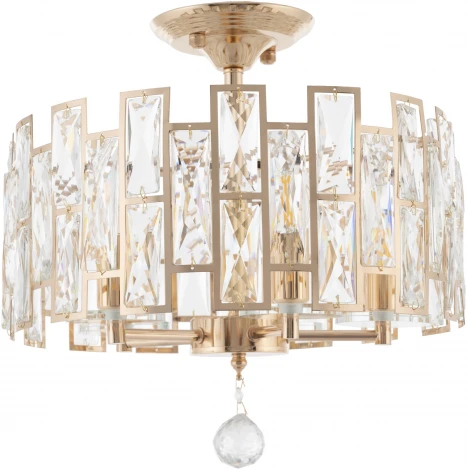 Потолочная люстра на штанге Arte Milano Sorrento-4209 374209/8/80/560 GD (220V, круглые)