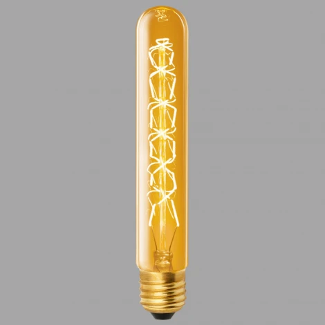 Лампочка накаливания цилиндр желтая E27 60W Uniel IL-V-L32A-60/GOLDEN/E27 CW01