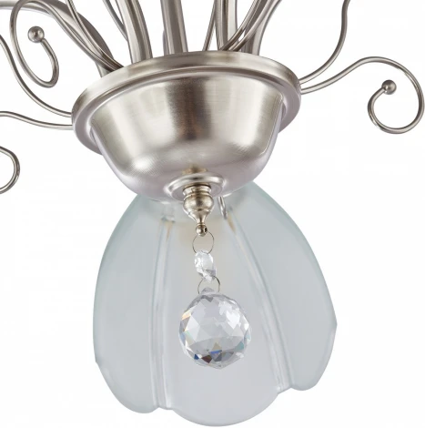 Подвесная люстра Arte Milano Amalfi-2656 332656/5 SN (220V, подвески, на цепи)