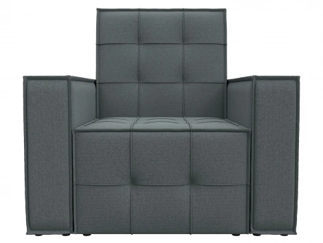 Кресло Лига-067 (ДВП,Дерево/Пластик/Рогожка/Серый) Лига Диванов 132287