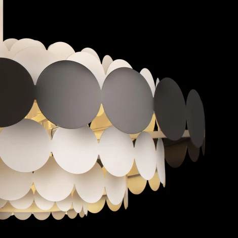 Потолочная люстра на штанге Loft It Juicy 10310/M Black (220V, круглые)