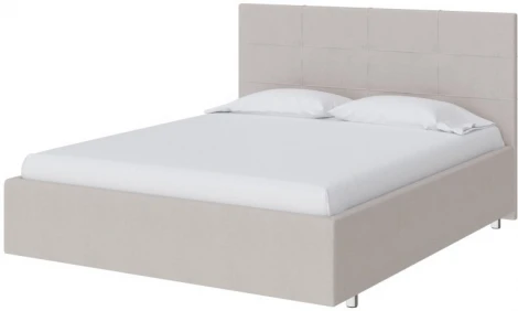 PROxSON Кровать Neo (Ткань: Рогожка Тетра Молочный) 160x190