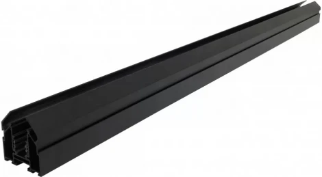 Шинопровод магнитный встраиваемый гарпунного типа для натяжного потолка iLedex Vision48/22 4822-61/60-2000-BK