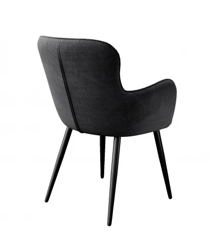 Стул DikLine 503 поворотный TW11 серый, ножки черные арт.00-00079960