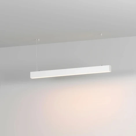 Подвесной линейный светильник LED SP-LINE-HANG-4970-L960-31W Day4000 (RAL9003, 120 deg, DALI, 230V) IP33 (Arlight, Алюминий) 053024 (на тросе)