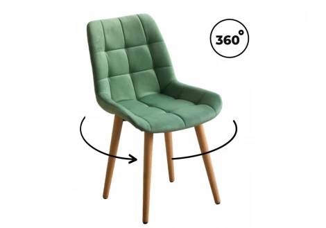 Стул деревянный Челси 360 фисташковый (zd 651) / светлое дерево np 632505