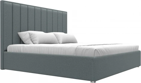 Кровать интерьерная Афродита 200 (Серый/Рогожка) Лига Диванов арт.123060