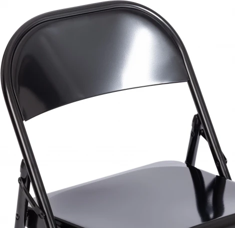 Стул уличный Tetchair FOLDER (Металл/Черный)