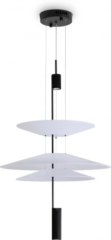 Подвесной светильник Freya Mono FR6190PL-L7WB (LED, 220V, на тросе, круглые, летающая тарелка)