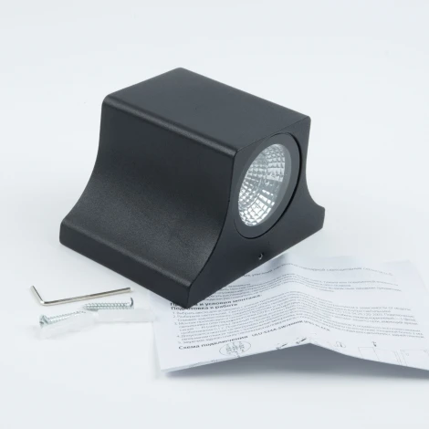 Архитектурная подсветка Uniel ULU-S24A-5W/4000K IP65 BLACK (LED, 220V)