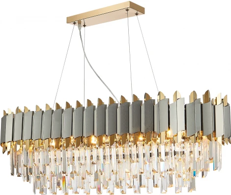 Подвесная люстра Natali Kovaltseva Queen Ii 81450/12C GOLD