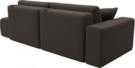 Диван прямой Лига-036 НПБ Модерн подлокотник слева Лига Диванов (Рогожка) арт.124219L