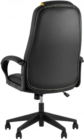 Кресло игровое TopChairs ST-CYBER 8 черный/желтый УТ000035039