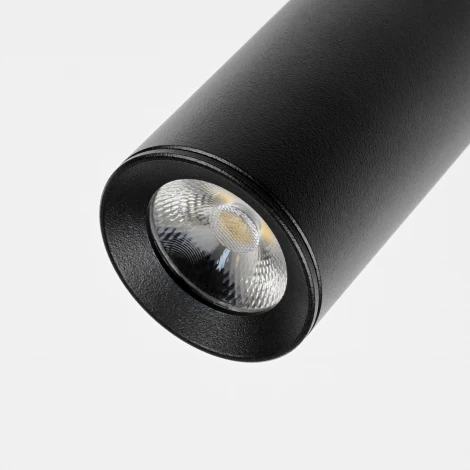 Трековый светильник низковольтный светодиодный 48V 6W черный 4000K Lightstar Due Hermes 210047