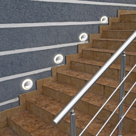 Встраиваемый светильник уличный Novotech Scala 358094 (LED, 220V, круглые, IP65)