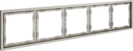 Рамка на 5 постов (кашемир) Voltum S70 VLS100503