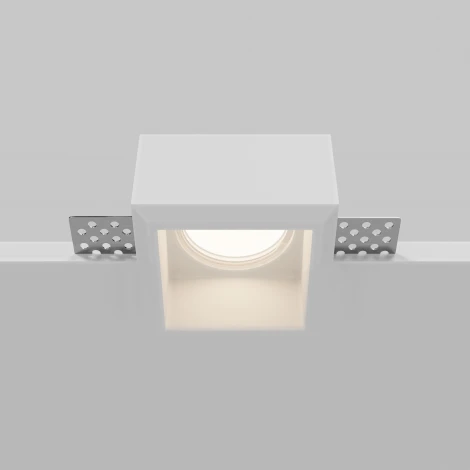 Встраиваемый светильник Maytoni Technical Gyps Modern DL131-GU10-01-W