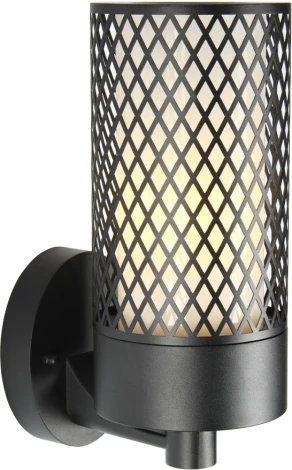 Настенный уличный светильник Novotech Matrix 370971 STREET черный IP54 E27 max 25W 220V