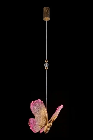 Подвесной светильник Fluorite Borboleta FL1103-1P3 (LED, 220V, на проводе, для девочки, бабочки)