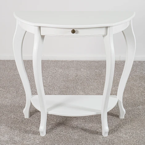 Консоль Элегант молочный дуб Л Mebelik арт.008527