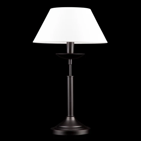 Интерьерная настольная лампа Eurosvet Hotel 01010/1 черный (220V, выключатель)