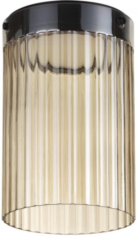Потолочный светильник каскадный круглый Odeon Light Pillari 5047/15LC черный/светл.янтарный/металл/стекло LED 15W 4000К 1676Лм (220V, круглые)