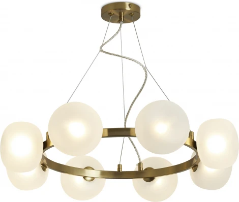 Подвесной светильник Freya Donuts FR5444PL-08BS (220V, на тросе, круглые)