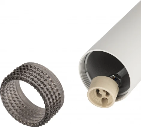 Подвесной светильник ЭРА PL18 WH/GR (220V, на проводе)