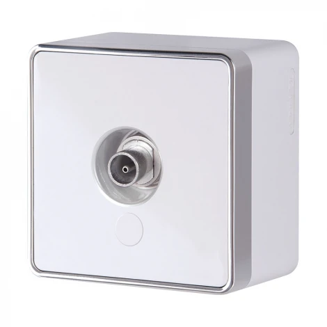 ТВ-розетка оконечная Gallant (белый) Werkel W5083001 (a051572)