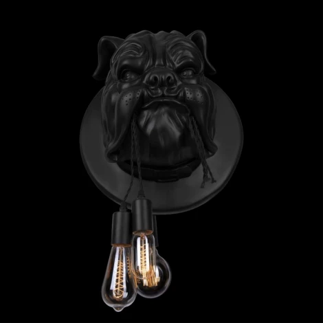 Настенный светильник Loft It Bulldog 10177 Black (220V, животные)