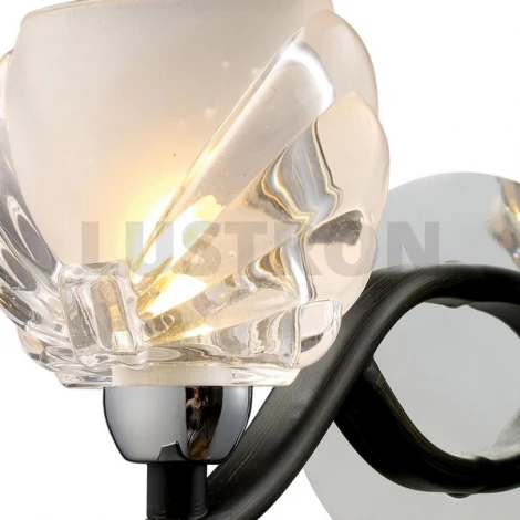 Бра N-Light 409 409-01-11 chrome+ dark wengue