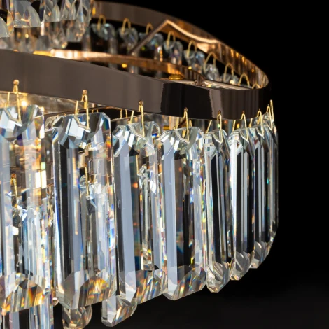 Подвесная люстра Citilux Naiad CL315192 (220V, хрусталь, подвески, на цепи)