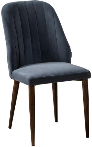 Стул R-Home Alen Diag grey_т. орех