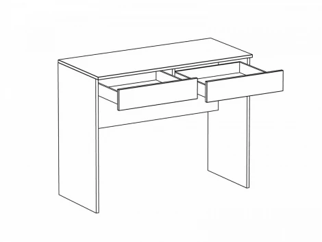 Туалетный столик Uno ОГОГО 331105 (капучино)