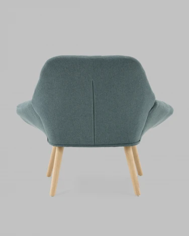 Кресло Олби Квадро зелёный Stool Group арт.УТ000040098