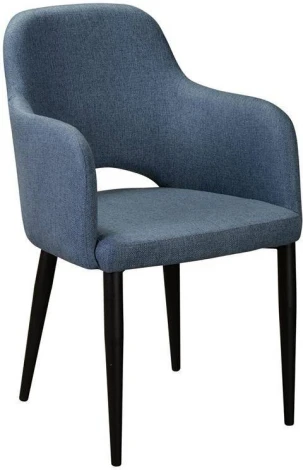 Кресло Ledger Сканди Блю Арт R-Home арт.41012440_БлюАртЧерн